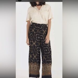 Masai Womens Dress Pants Black Size Medium M Culotte  $158-